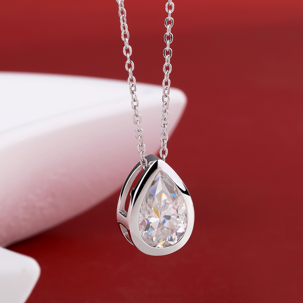 BXINY 4Carat Bezel Set WaterDr – Bezels Set Pendant Bewertung und Preis
