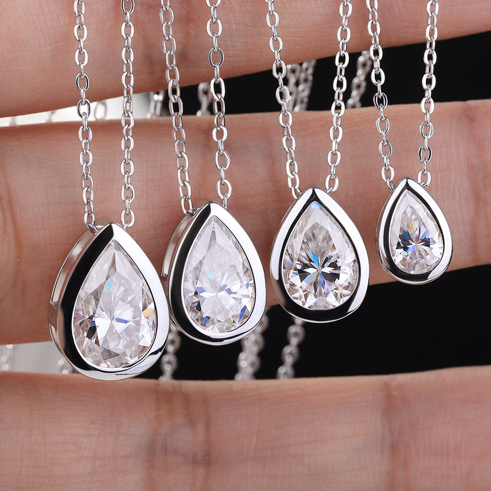 BXINY 4Carat Bezel Set WaterDr – Bezels Set Pendant Bewertung und Preis