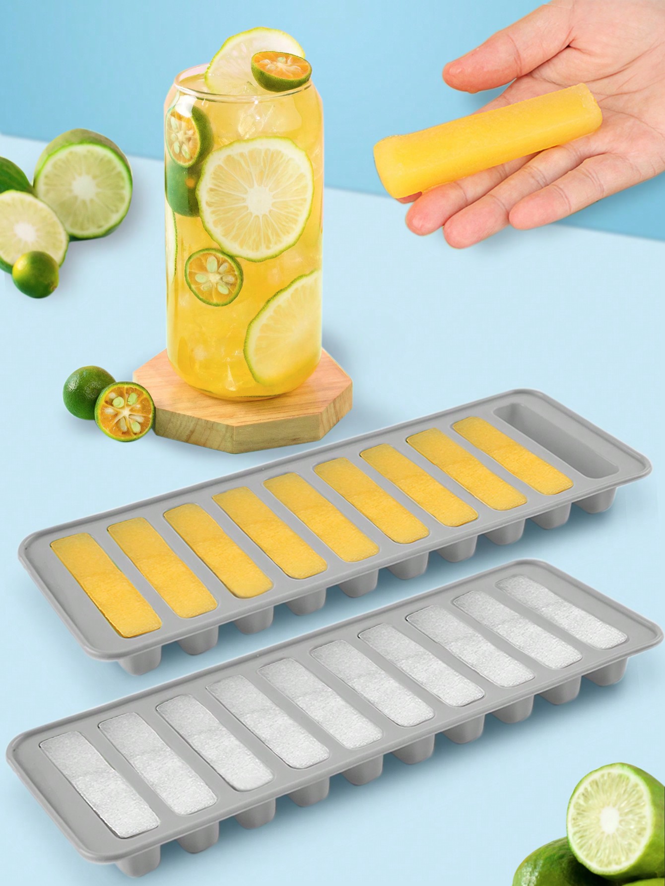 1pc Multi-grid Ice Cube Mold,  – Silicone Mold Tray Bewertung und Preis