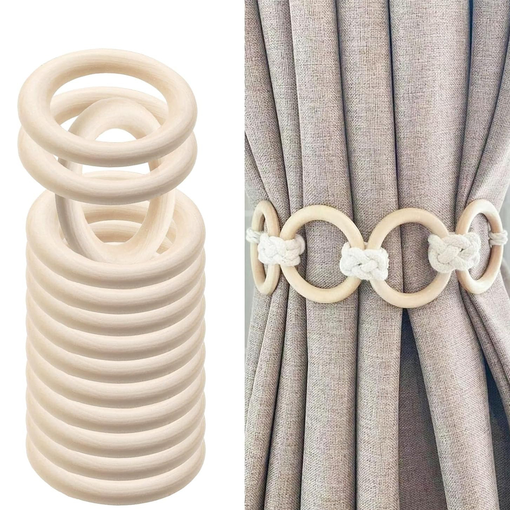 20PCS Wooden Rings for Craft 5 – Wood Ring Blank Bewertung und Preis
