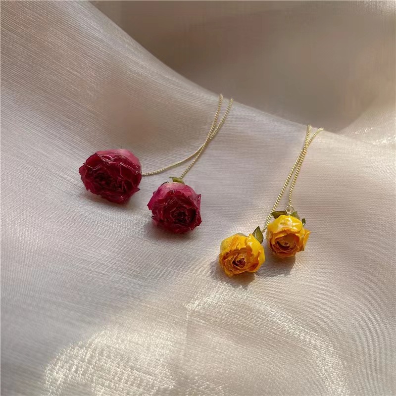 5pcs Drip Glue Roses Dried Flo – Dried Flower Bulk Bewertung und Preis