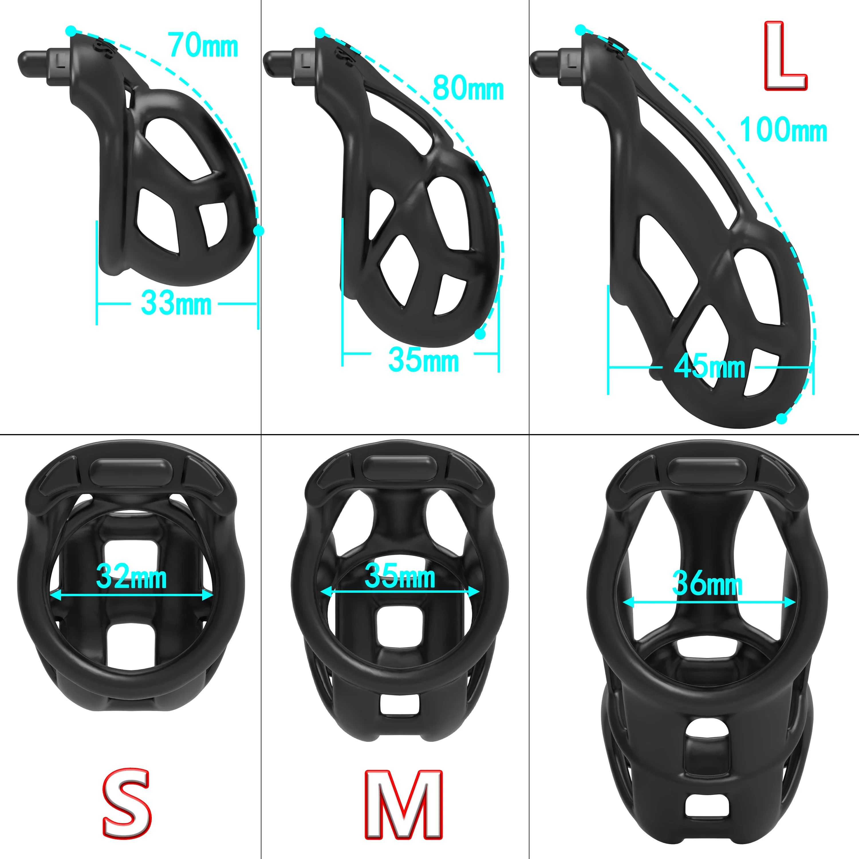 New 2.0 Arc Ring Chastity Cage – Resin Crafts Bewertung und Preis