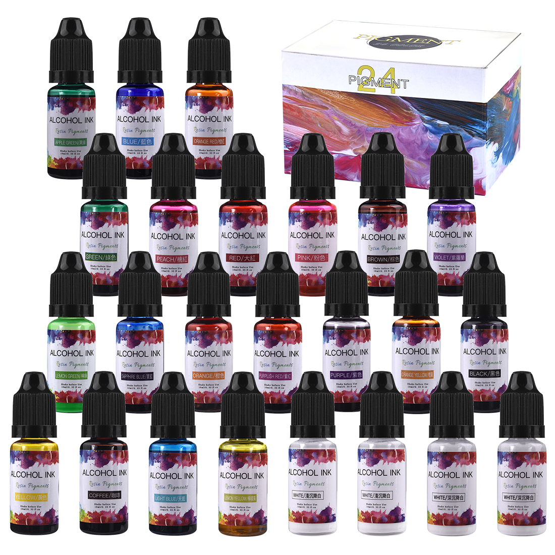 10ML Art Ink Alcohol Resin Pig – Resin Dye Alcohol Bewertung und Preis