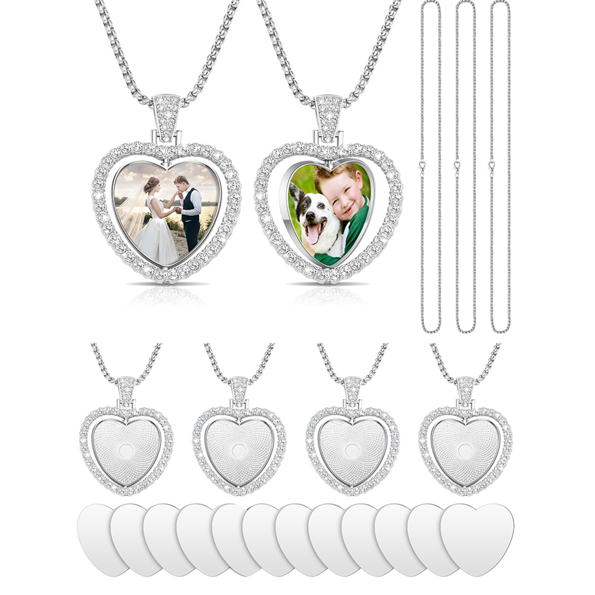 24Pcs Sublimation Rhinestone T – Bezels Set Pendant Bewertung und Preis