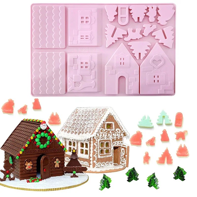 Christmas House Building block – Silicone Mold Tray Bewertung und Preis