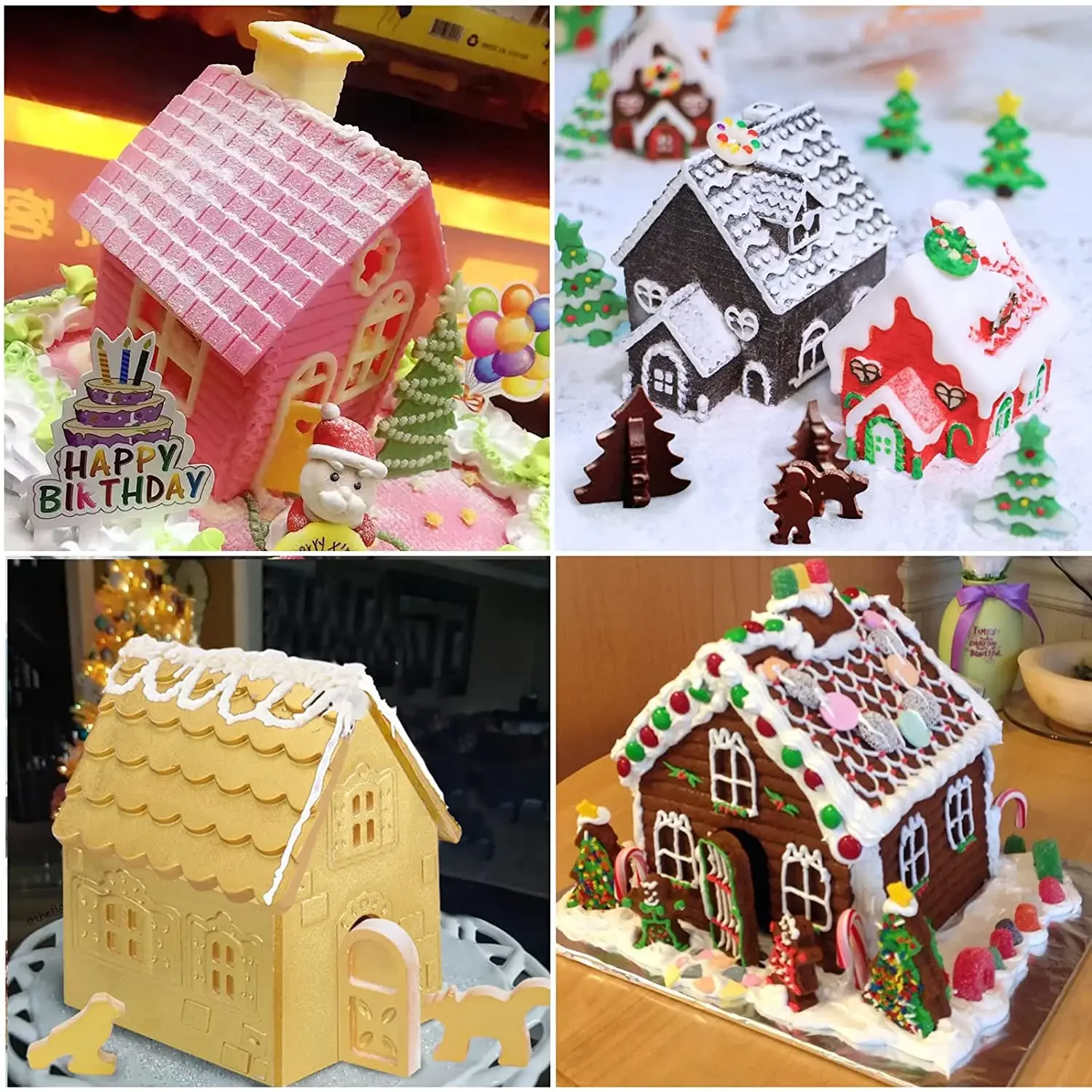Christmas House Building block – Silicone Mold Tray Bewertung und Preis