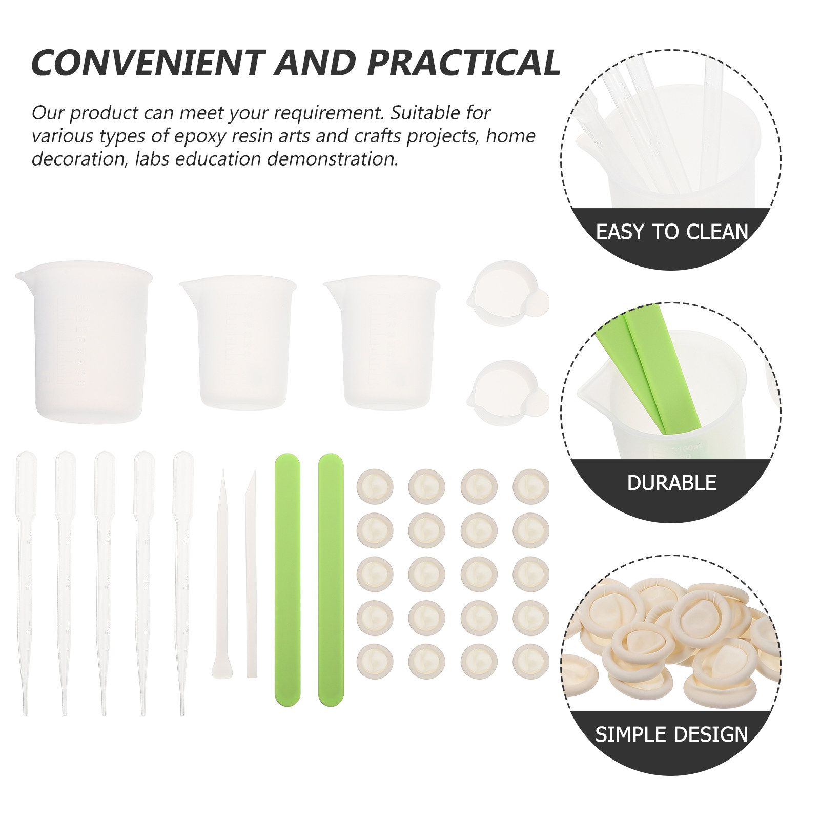1Set Premium Reusable Silicone – Mixing Cup Silicone Bewertung und Preis
