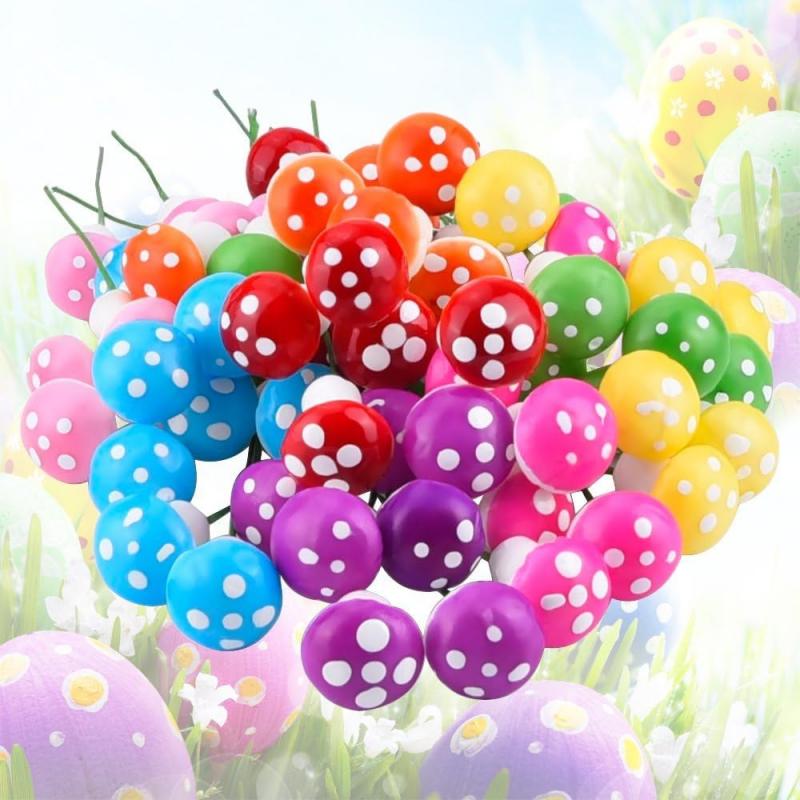10-80PCS Mini Color Mushroom D – Terrarium Moss Art Bewertung und Preis