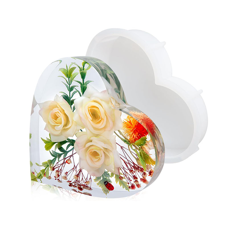 Large Heart Epoxy Resin Mold F – Flower Preservation Resin Bewertung und Preis