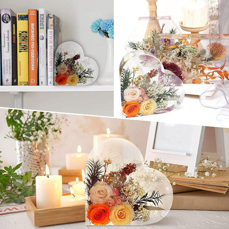 Large Heart Epoxy Resin Mold F – Flower Preservation Resin Bewertung und Preis