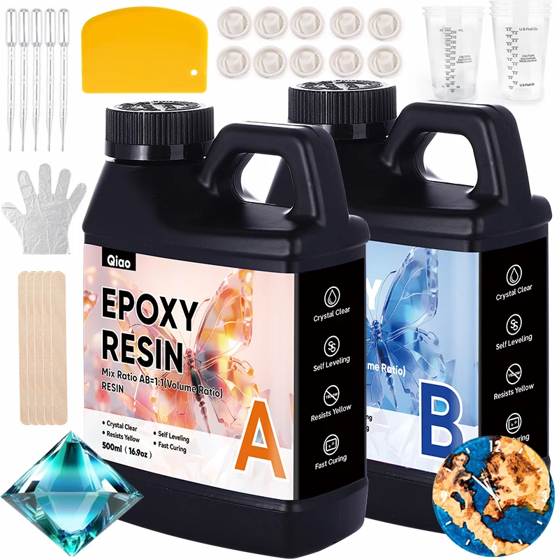 Anti-Yellowing Crystal Clear E – Resin Jewelry Kit Bewertung und Preis