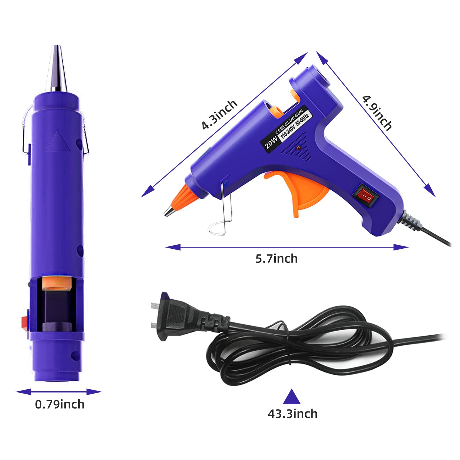 20W Hot Melt Glue Gun Househol – Heat Gun Small Bewertung und Preis