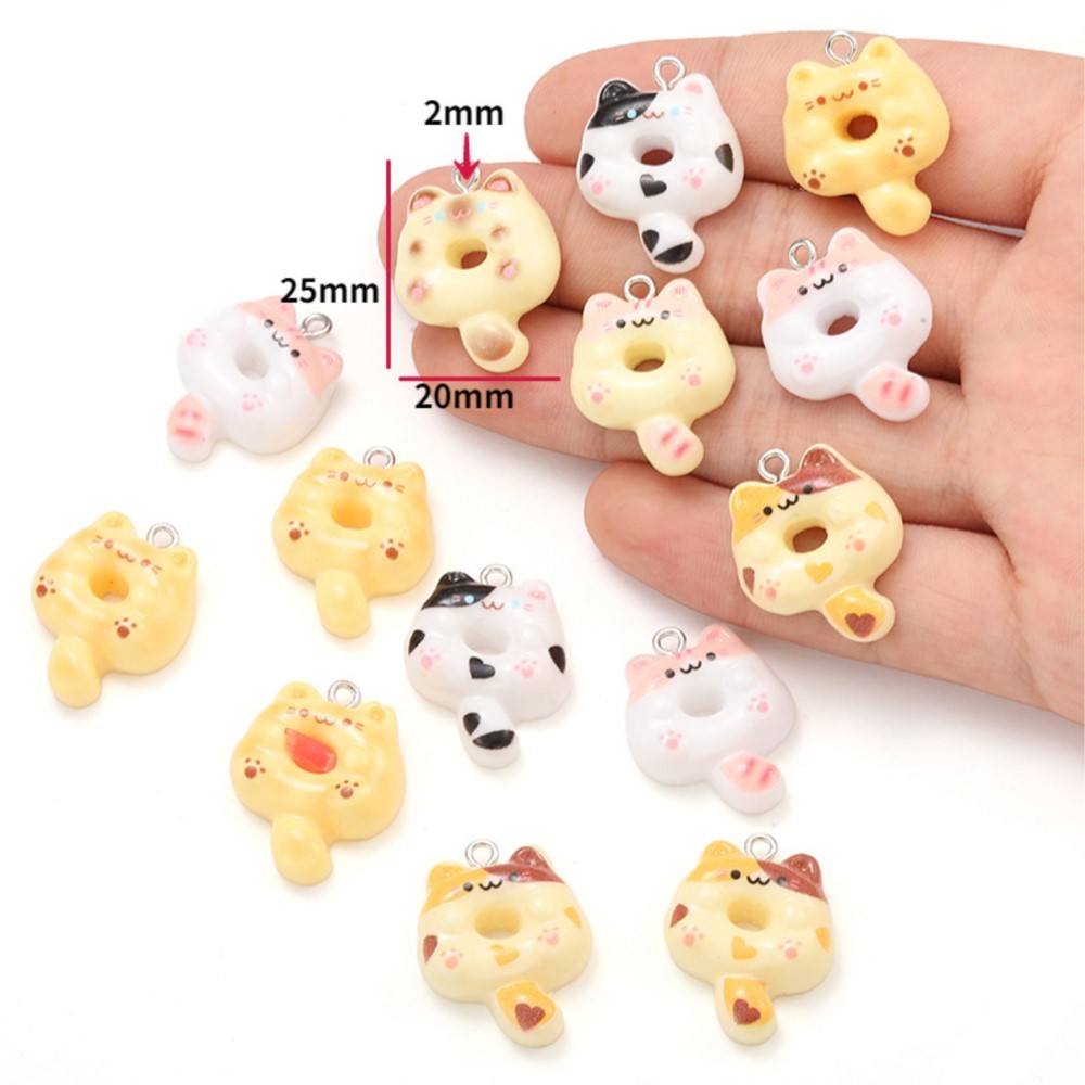 10Pcs Kawaii Cartoon Cat Resin – Resin Craft Projects Bewertung und Preis