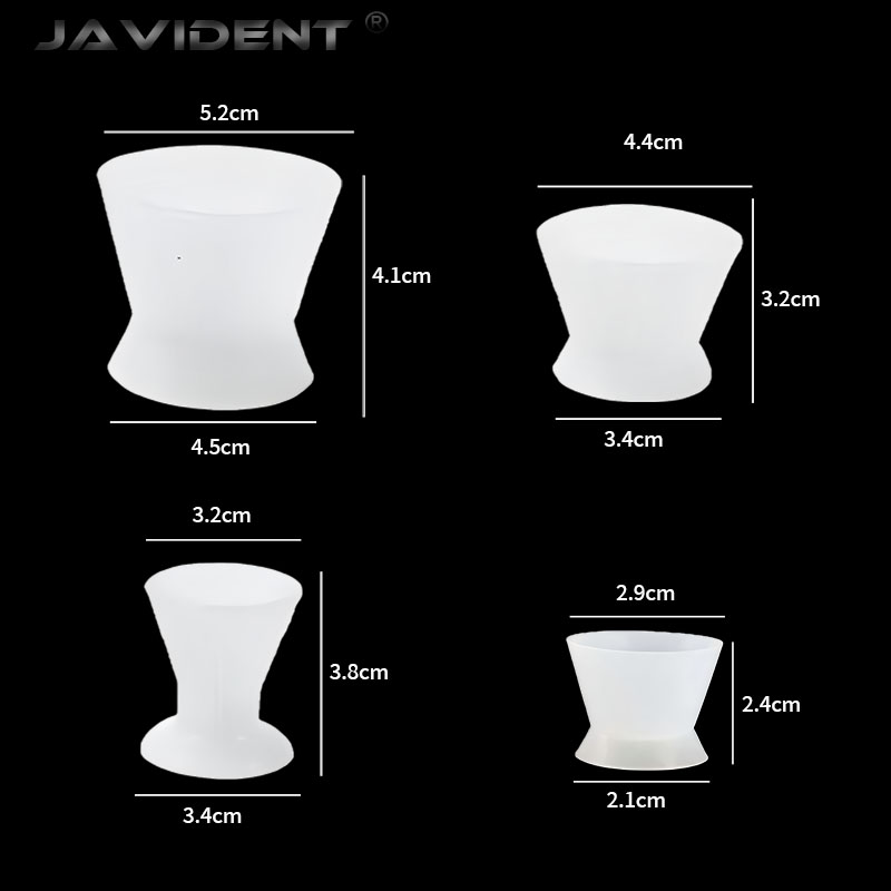 4Pcs Dental Silicone Self-Curi – Mixing Cup Silicone Bewertung und Preis