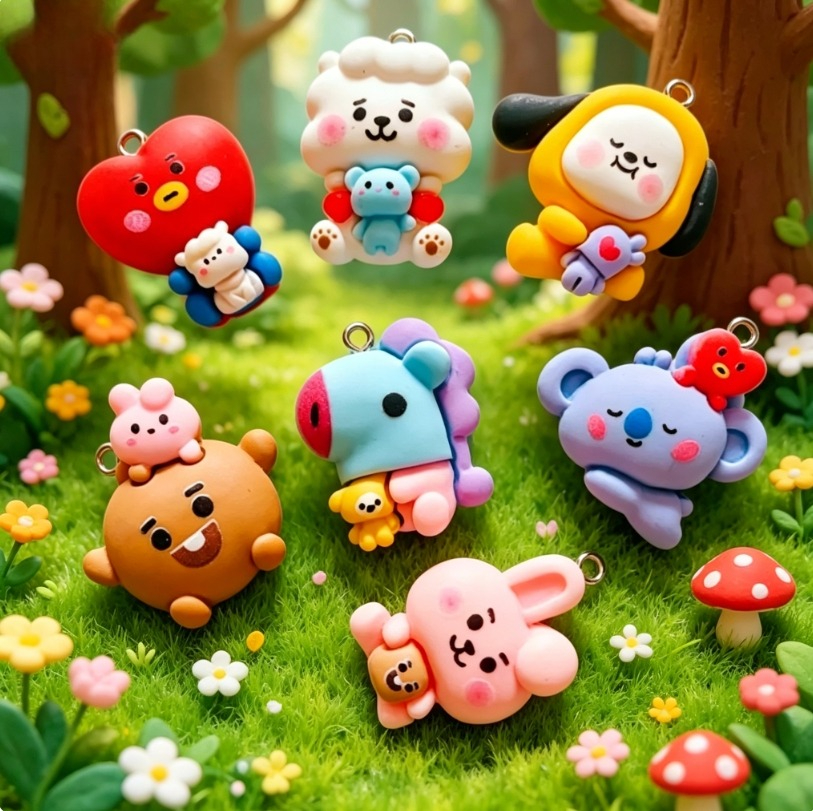 70PCS Kawaii Dog Bunny Cute Re – Resin Craft Projects Bewertung und Preis