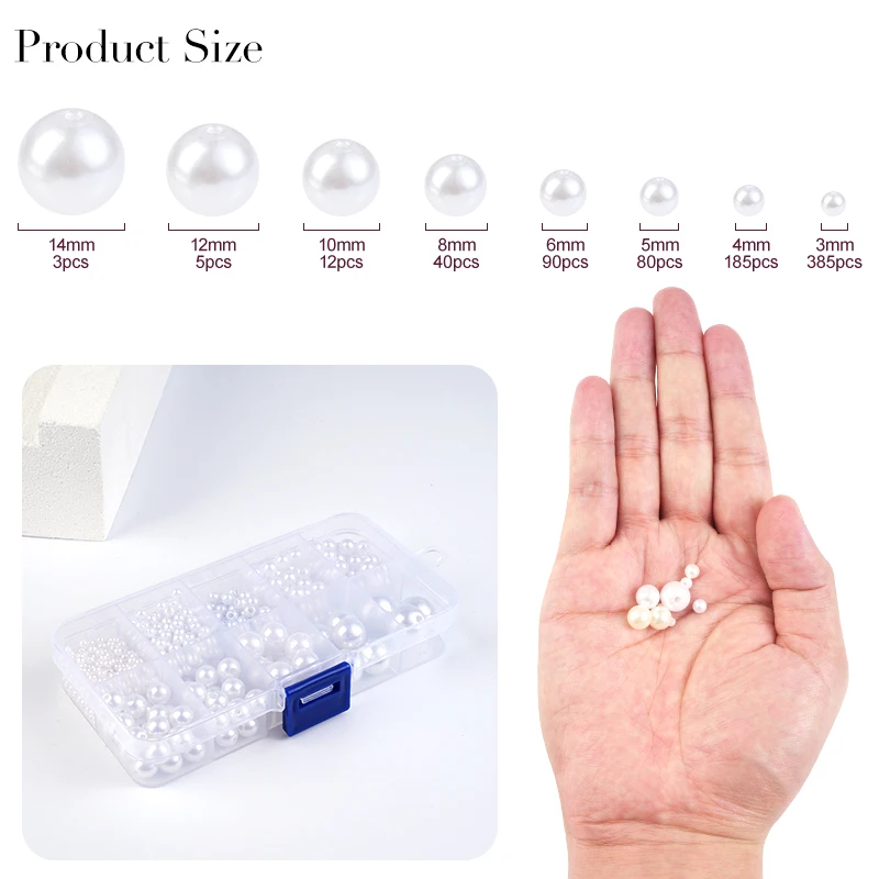800pcs Artificial Faux Pearl R – Resin Crafts Bewertung und Preis