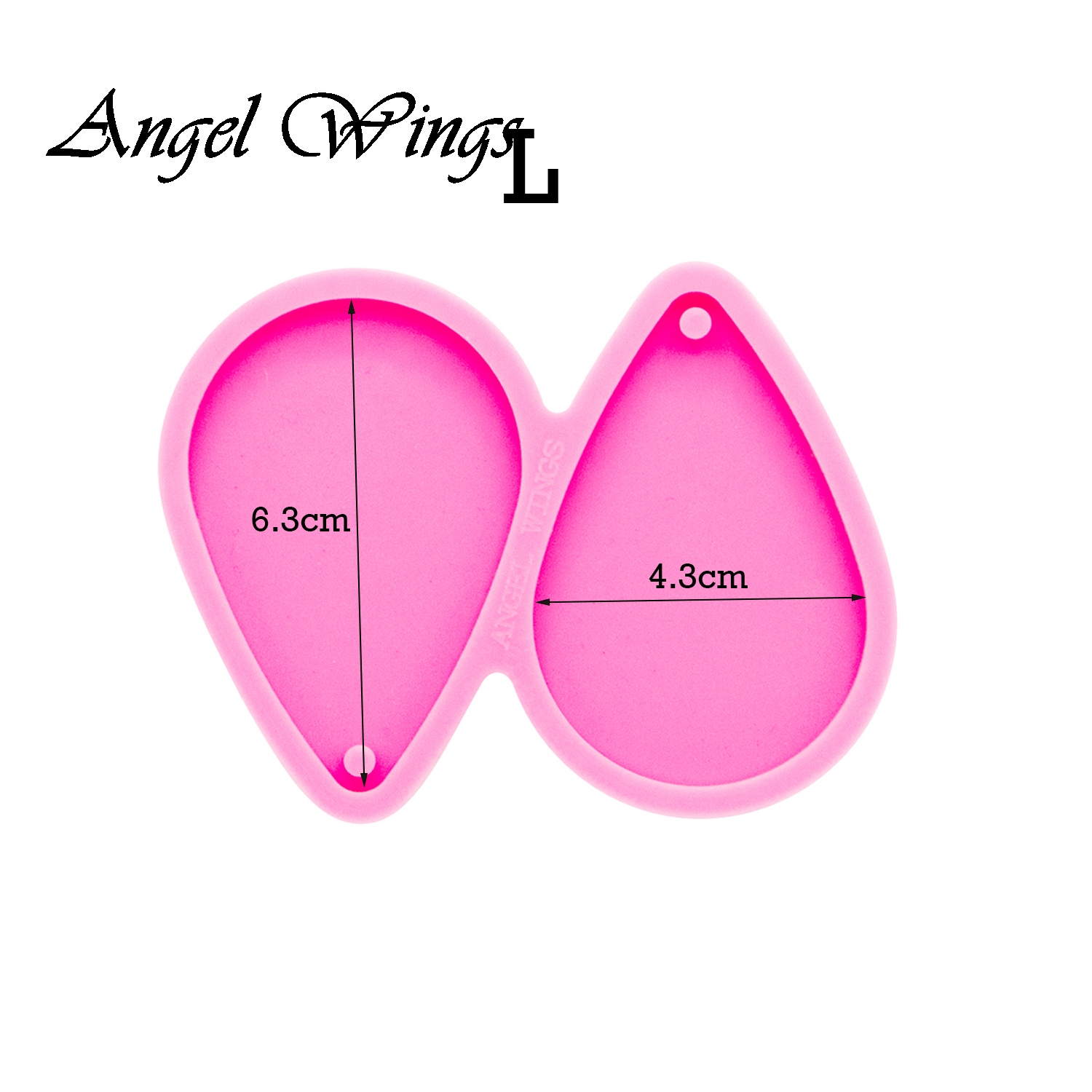 Shiny Tear Drop Hoop Earrings  – Geode Mold Silicone Bewertung und Preis