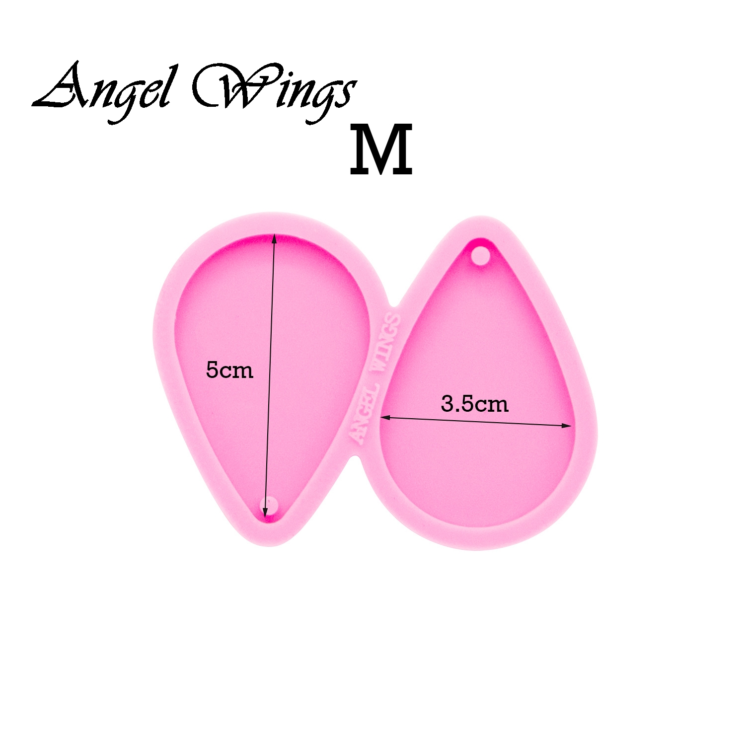 Shiny Tear Drop Hoop Earrings  – Geode Mold Silicone Bewertung und Preis