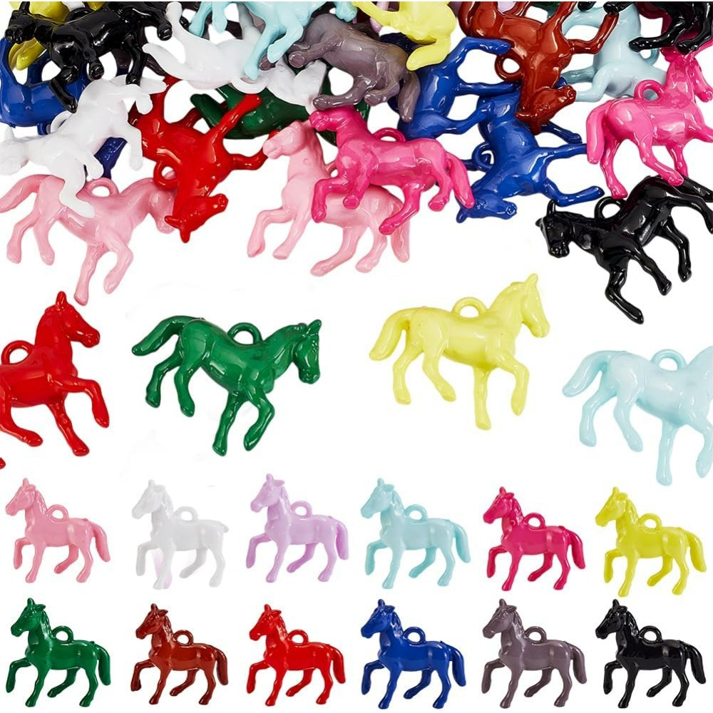 48pcs Opaque Acrylic Pendants  – Resin Crafts Bewertung und Preis