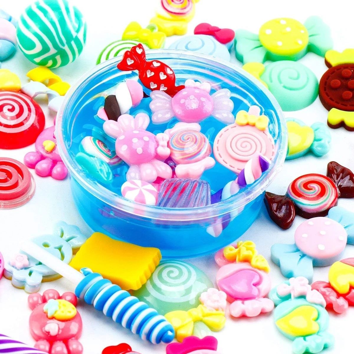 30pcs Random Candy Slime Charm – Resin Jewelry Kit Bewertung und Preis