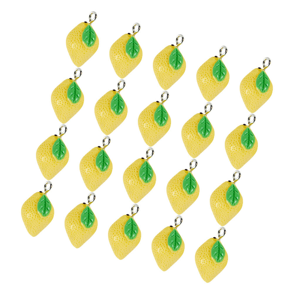 20Pcs Resin Lemon Charms Fruit – Resin Crafts Bewertung und Preis