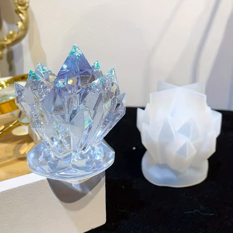 1pcCrystal Cluster Decorative  – Serving Tray Mold Bewertung und Preis
