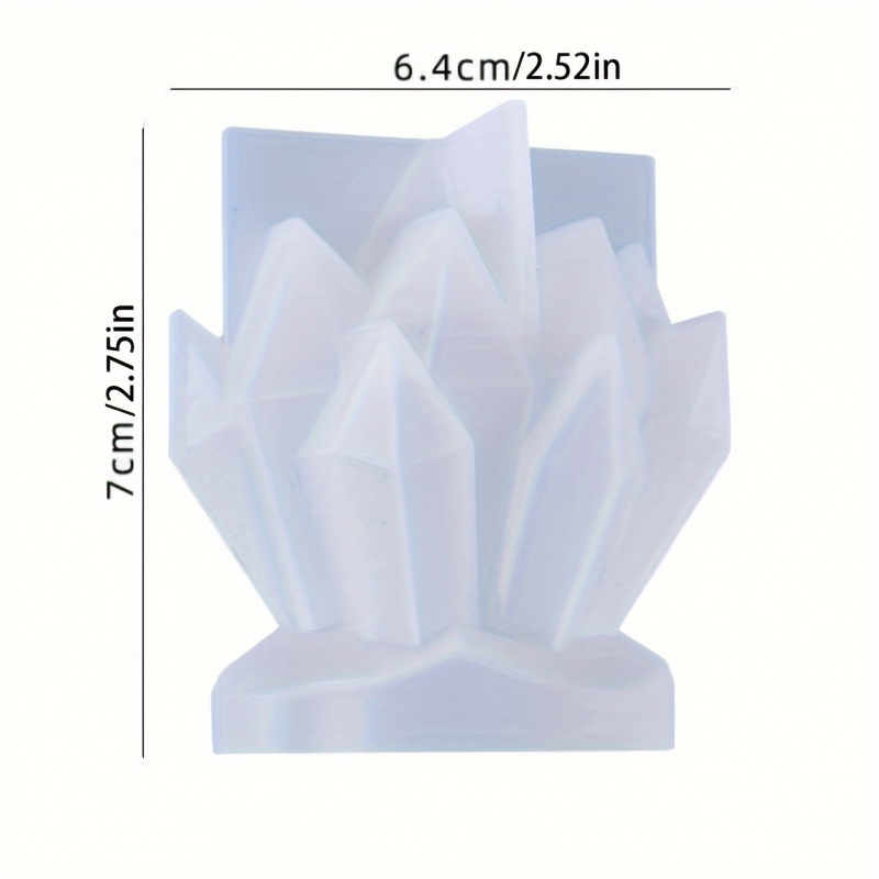 1pcCrystal Cluster Decorative  – Serving Tray Mold Bewertung und Preis