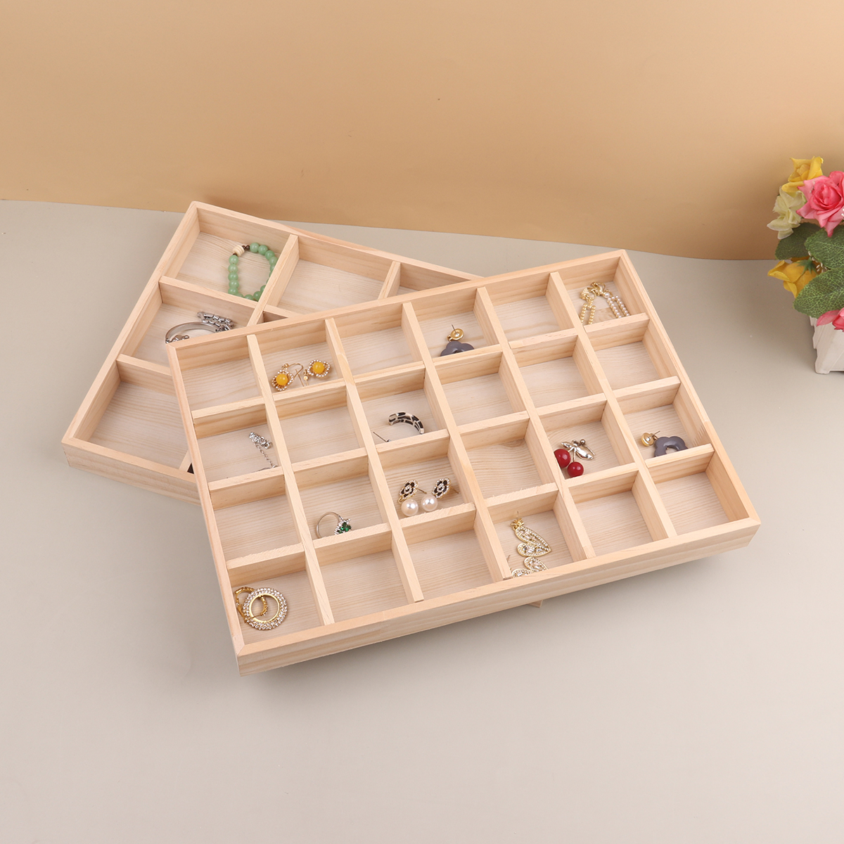Wooden Jewelry Display Stackab – Wood Ring Blank Bewertung und Preis