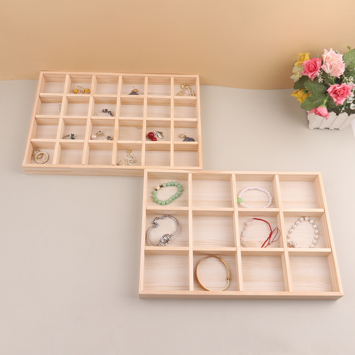 Wooden Jewelry Display Stackab – Wood Ring Blank Bewertung und Preis