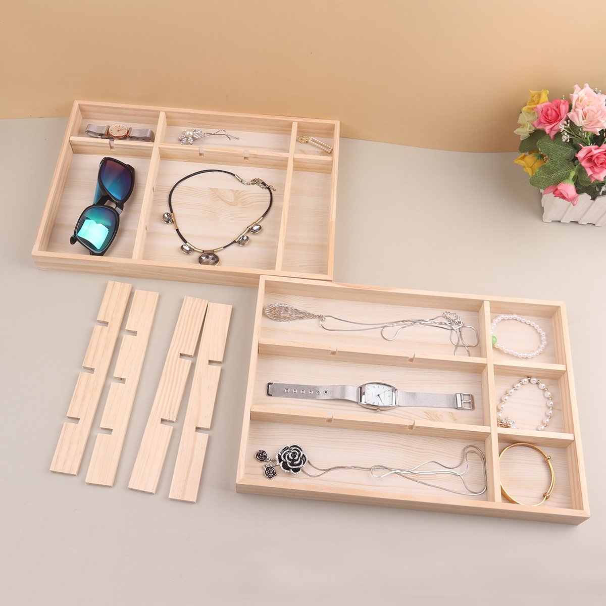 Wooden Jewelry Display Stackab – Wood Ring Blank Bewertung und Preis