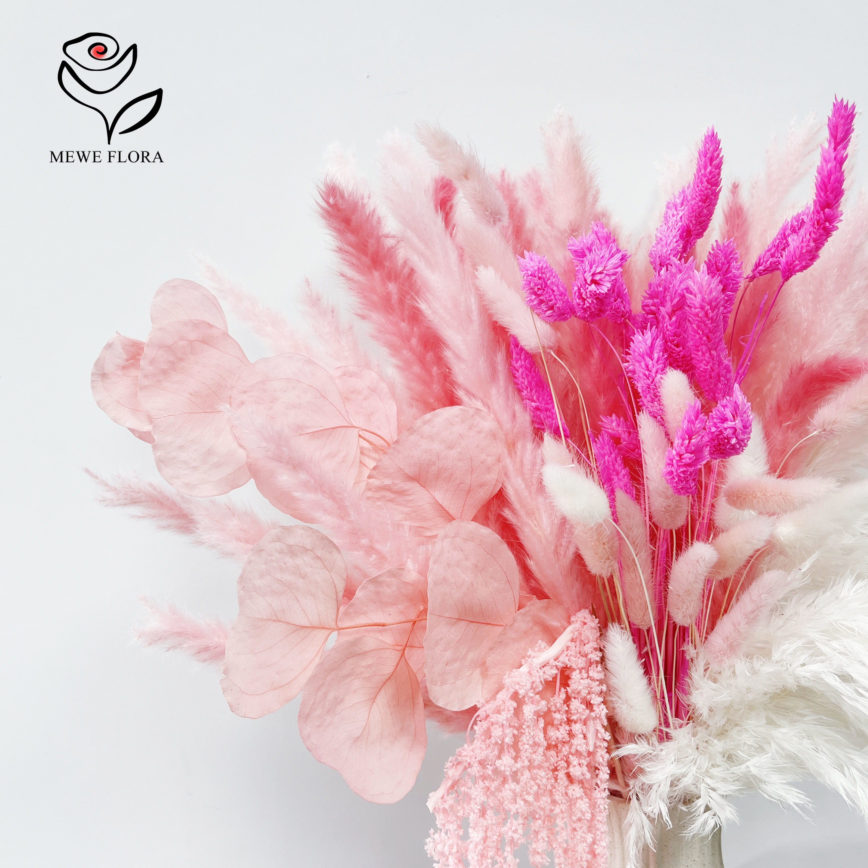 Natural Pampas Pink Dried Flow – Dried Flower Bulk Bewertung und Preis