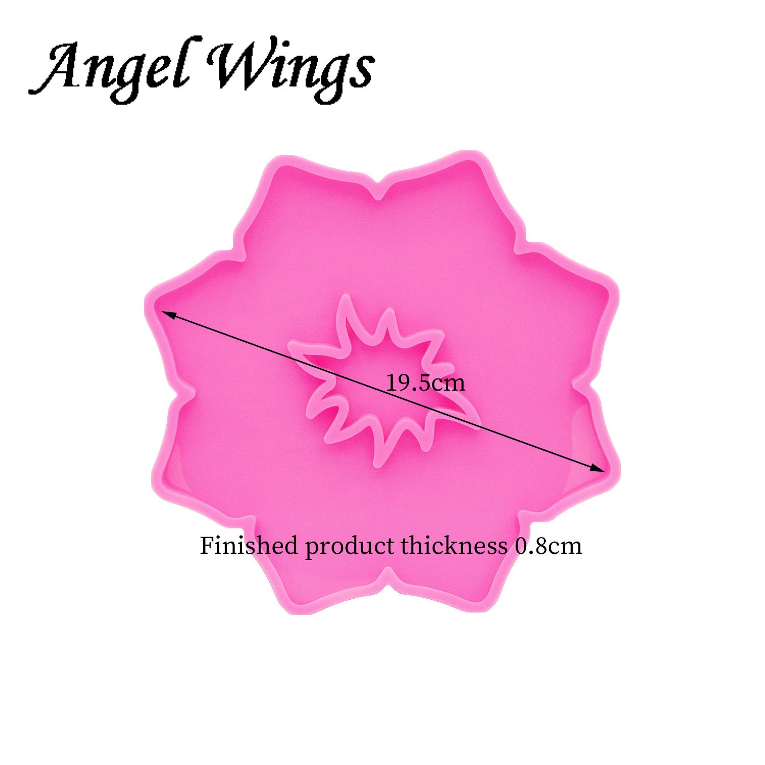 Flower Coaster Silicone Molds  – Geode Mold Silicone Bewertung und Preis