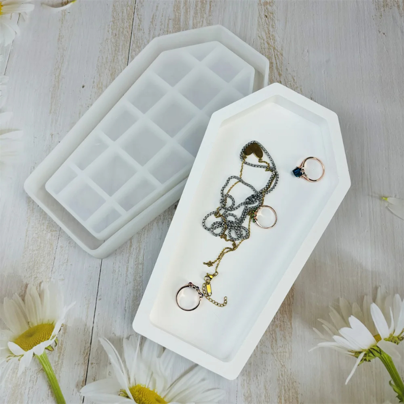 Halloween Coffin Resin Mold Tr – Serving Tray Mold Bewertung und Preis