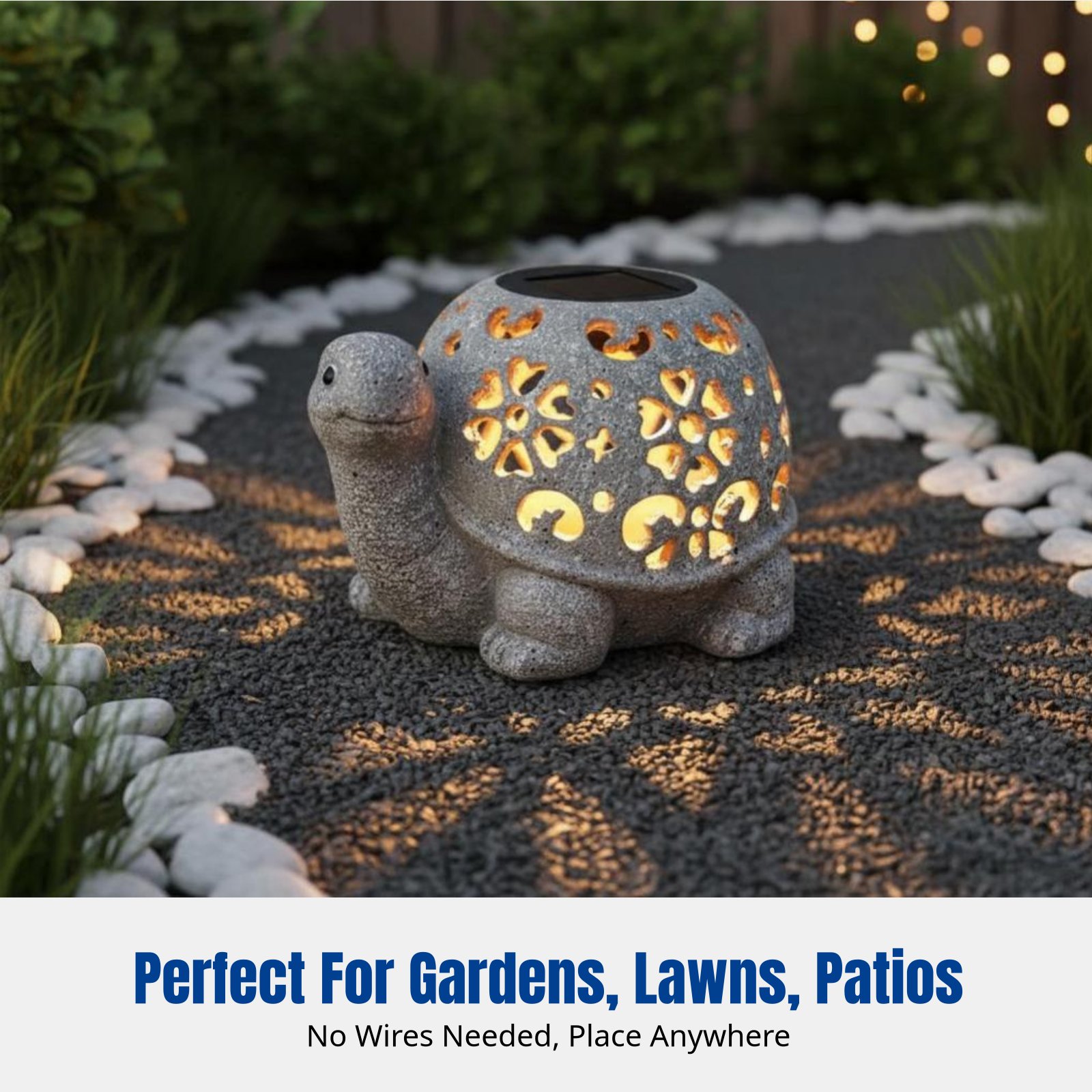 Garden Decor, Solar Hollow Tur – Resin Crafts Bewertung und Preis
