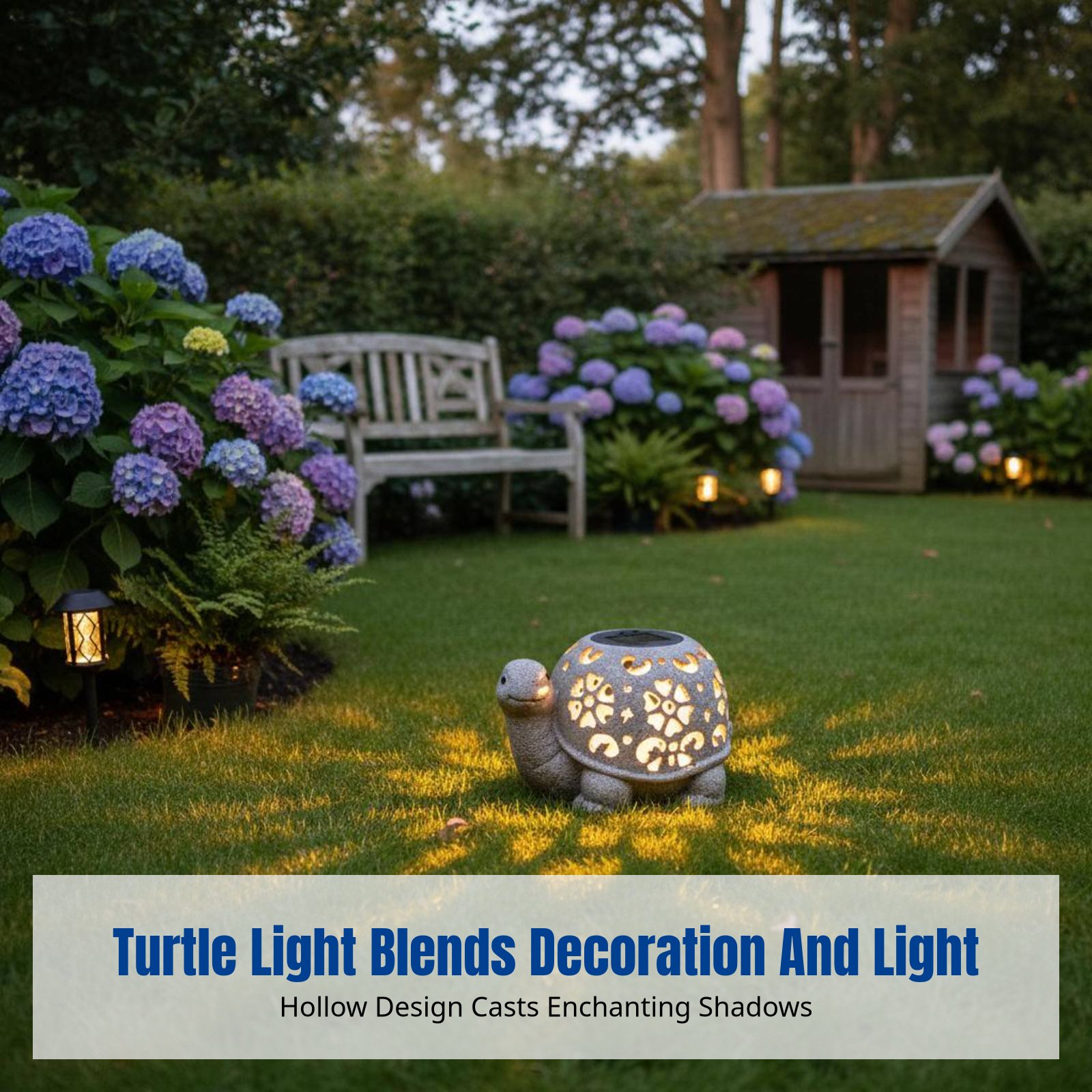 Garden Decor, Solar Hollow Tur – Resin Crafts Bewertung und Preis