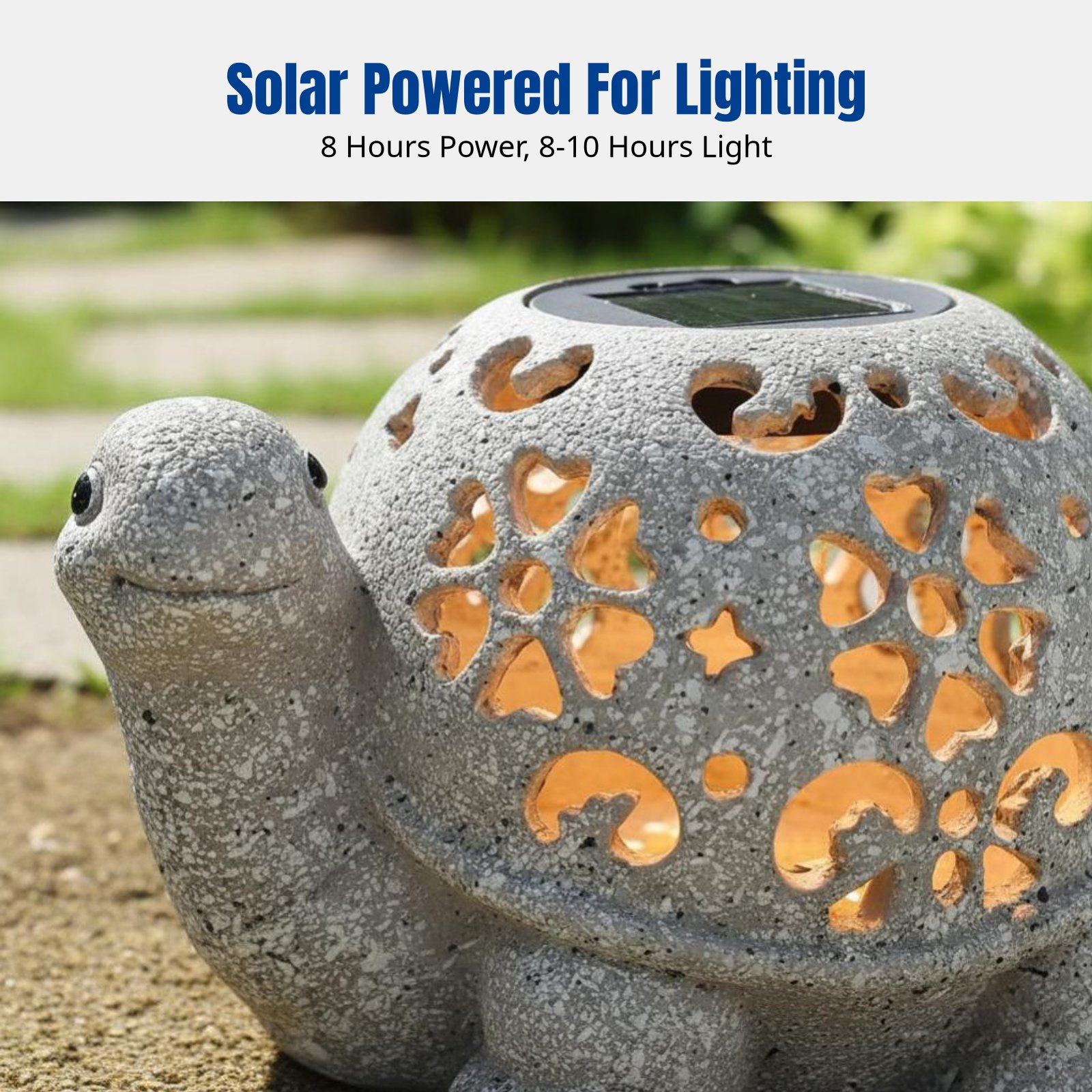 Garden Decor, Solar Hollow Tur – Resin Crafts Bewertung und Preis
