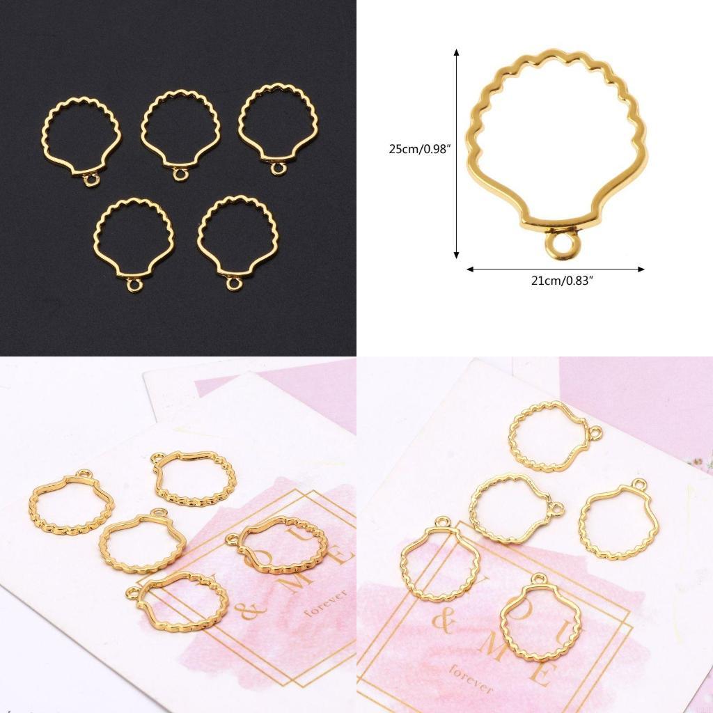  5Pcs Blank Frame Pendant for – Bezels Set Pendant Bewertung und Preis