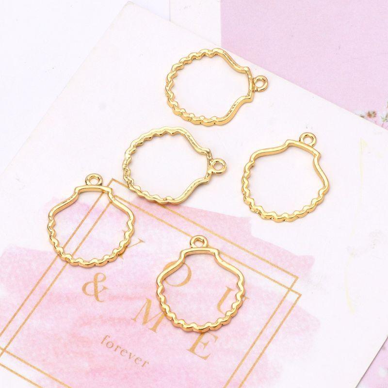   5Pcs Blank Frame Pendant for – Bezels Set Pendant Bewertung und Preis
