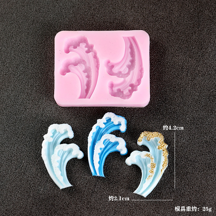 Wave Ocean Silicone Molds Cake – Resin Ocean Wave Mold Bewertung und Preis
