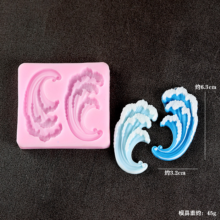 Wave Ocean Silicone Molds Cake – Resin Ocean Wave Mold Bewertung und Preis