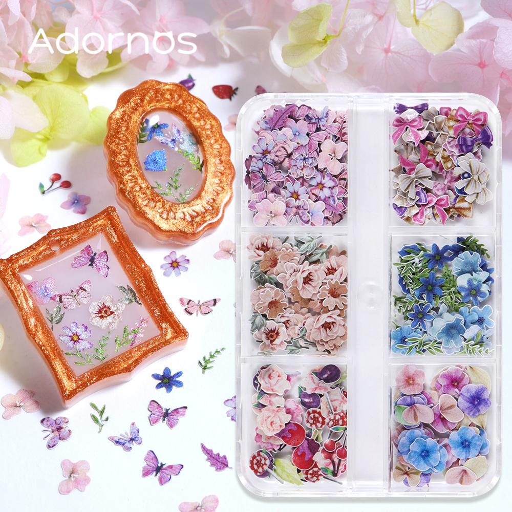 180pcs/box Wood Pulp Flowers C – Flower Preservation Resin Bewertung und Preis
