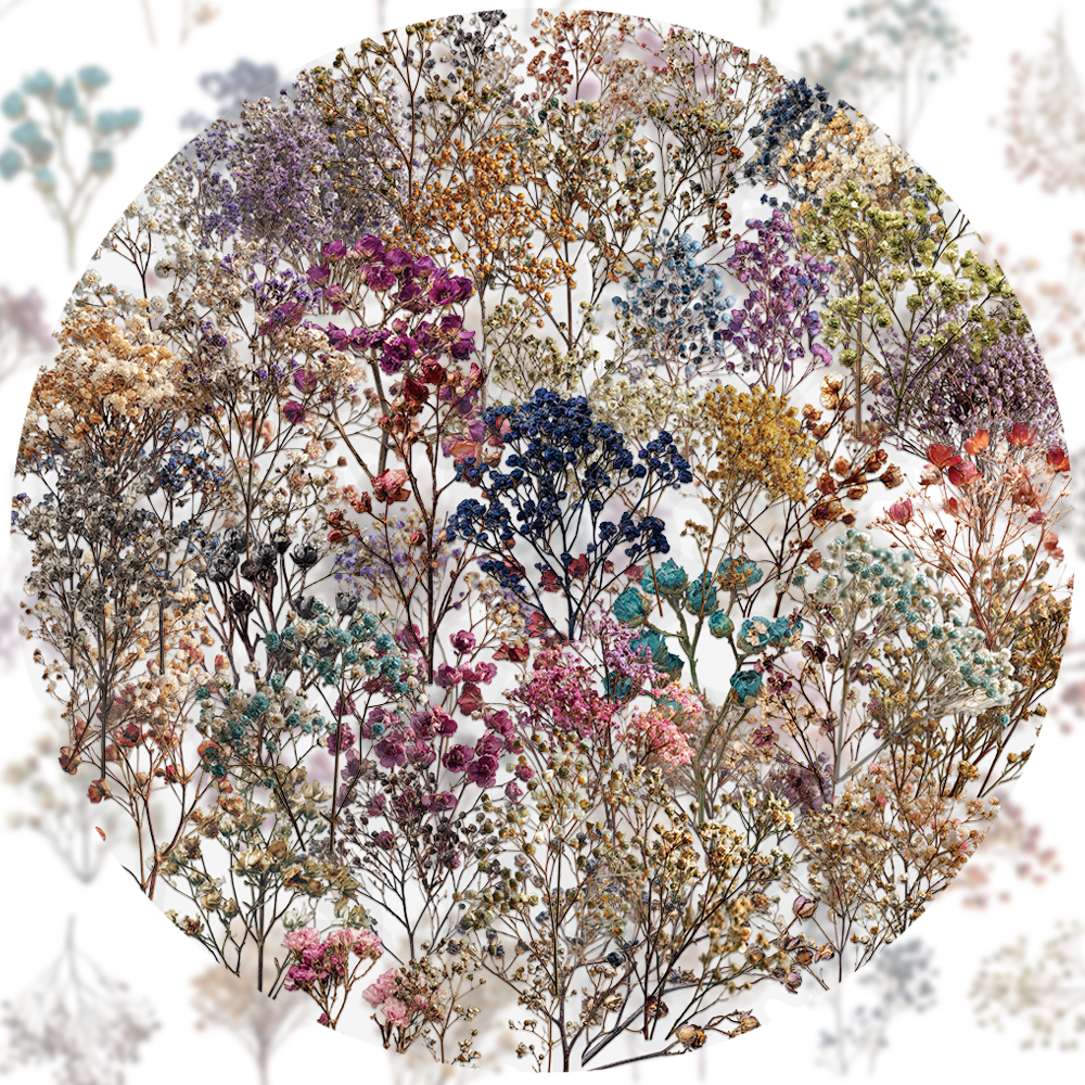 50PCS Retro Color Dried Flower – Dried Flower Bulk Bewertung und Preis