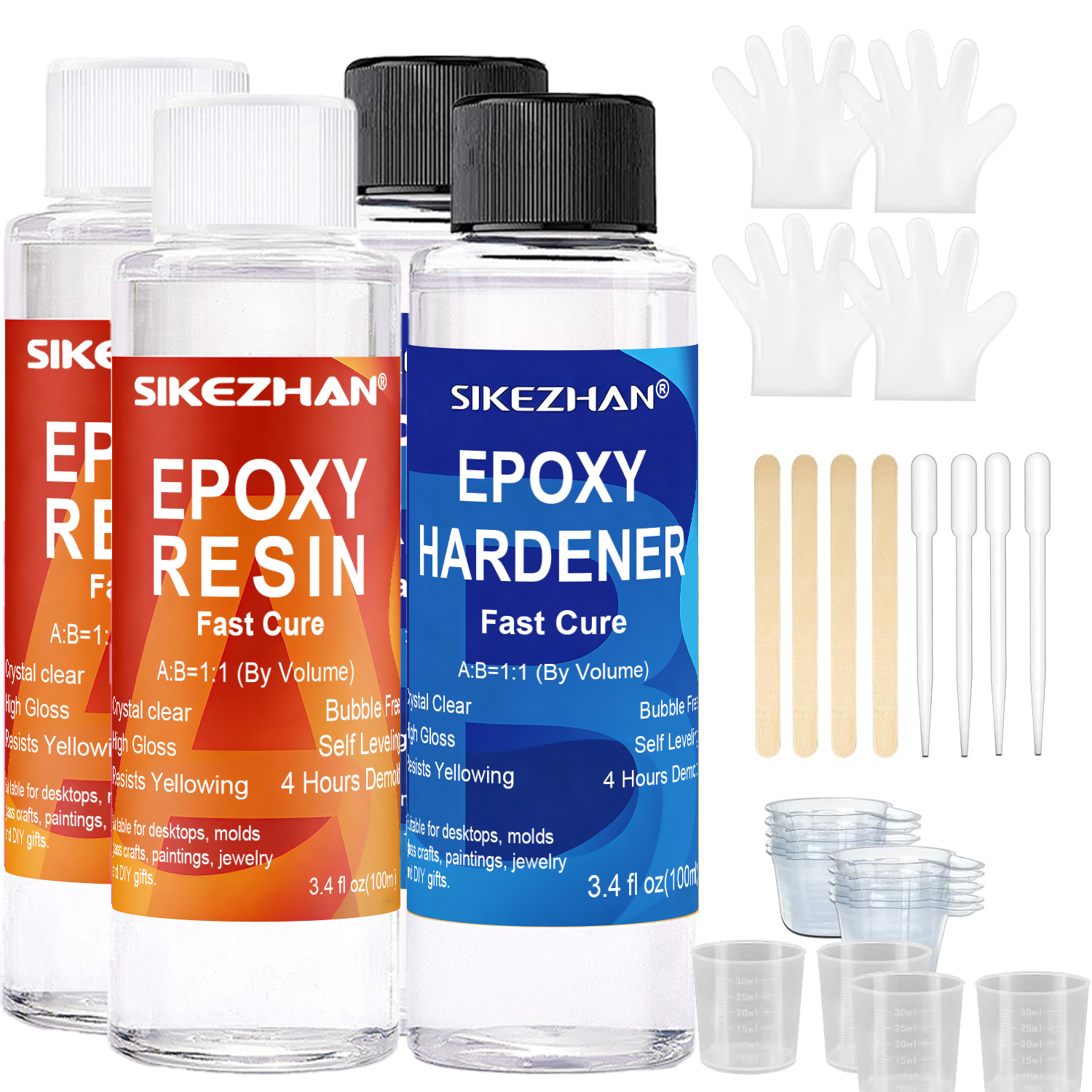 Clear Epoxy Resin AB Glue Hard – Resin Jewelry Kit Bewertung und Preis