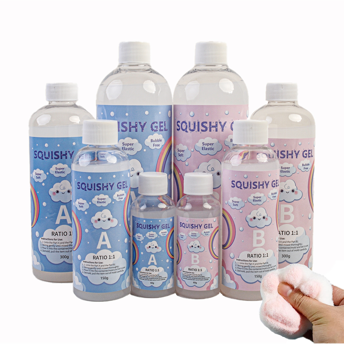 Squishy Gel Soft Liquid Resin  – Resin Pigment Set Bewertung und Preis