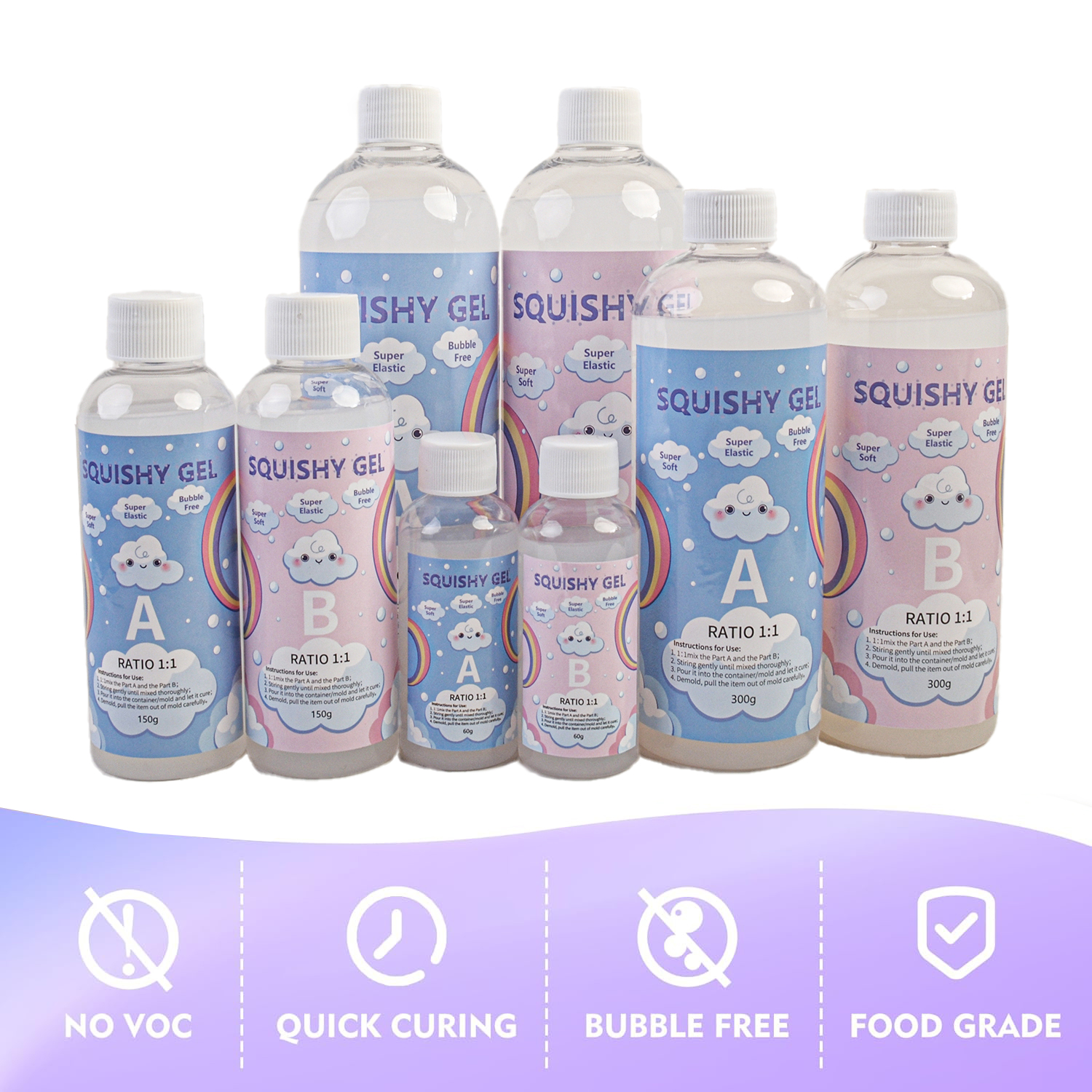 Squishy Gel Soft Liquid Resin  – Resin Pigment Set Bewertung und Preis