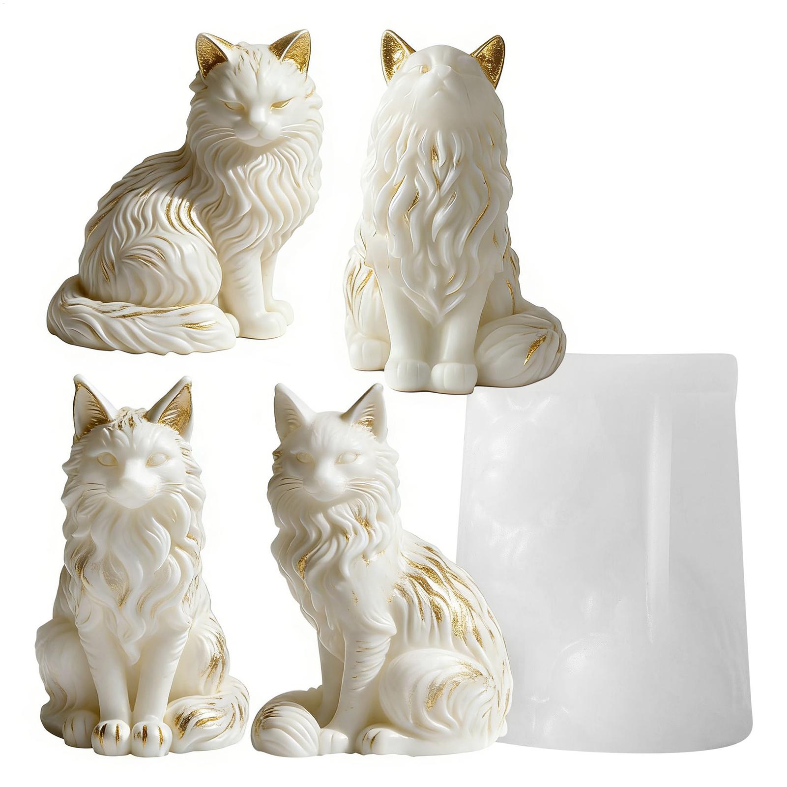 Cat Resin Mold | Sitting Cat S – Resin Craft Workshop Bewertung und Preis