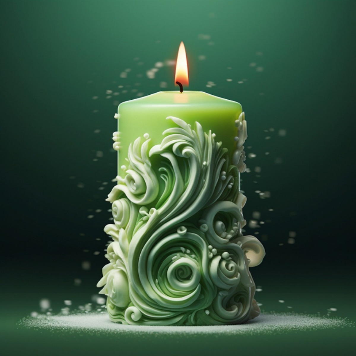 geometry Carved Cylindrical Si – Resin Ocean Wave Mold Bewertung und Preis