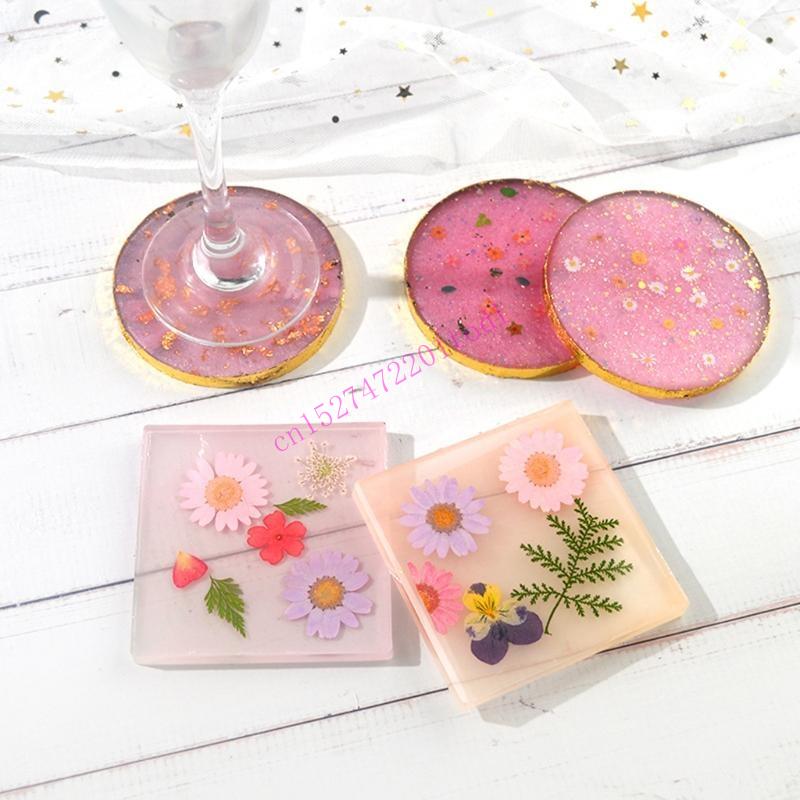 2Pcs Round Square Resin Mold G – Geode Mold Silicone Bewertung und Preis