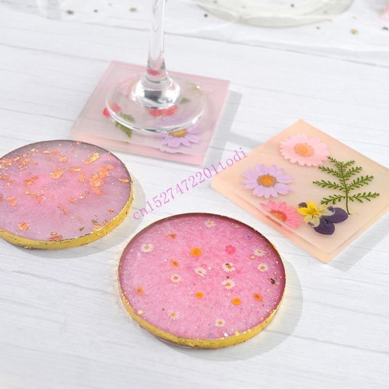 2Pcs Round Square Resin Mold G – Geode Mold Silicone Bewertung und Preis