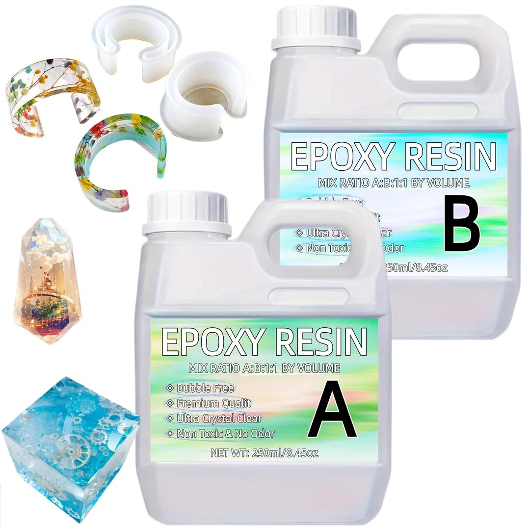 16.9oz Clear Epoxy Resin Kit C – Resin Jewelry Kit Bewertung und Preis